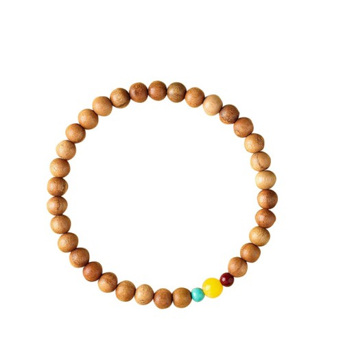 Peach Wood Lucky Red Sandalwood Amber Feng Shui Bead Bracelet Peach Wood Lucky Red Sandalwood Amber Feng Shui Bead Bracelet