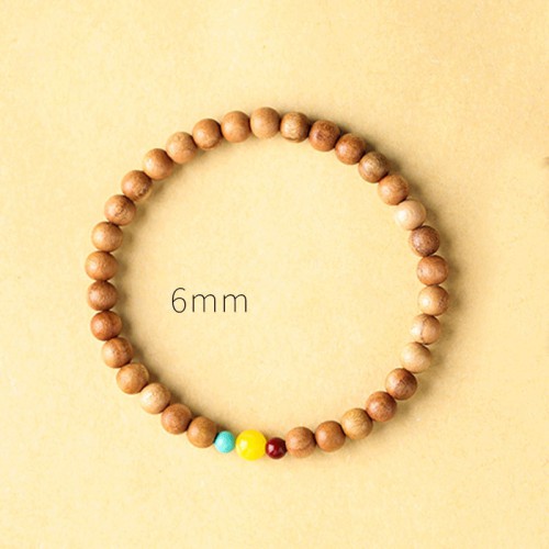 Peach Wood Lucky Red Sandalwood Amber Feng Shui Bead Bracelet Peach Wood Lucky Red Sandalwood Amber Feng Shui Bead Bracelet