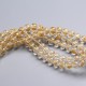 White Crystal Six-Character Mantra Gold-Stamped Beads White Crystal Six-Character Mantra Gold-Stamped Beads