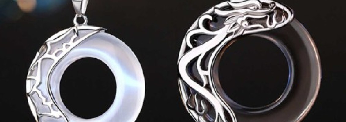 The silver-patterned base + dual stones, this couple's necklace is designed to bless marital harmony and household peace