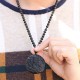 Obsidian Ganesha Success Necklace - Obstacle Removal & Creative Flow Obsidian Ganesha Success Necklace - Obstacle Removal & Creative Flow