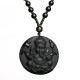 Obsidian Ganesha Success Necklace - Obstacle Removal & Creative Flow Obsidian Ganesha Success Necklace - Obstacle Removal & Creative Flow