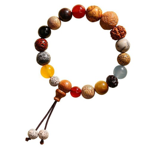 Eighteen Seed Bodhi Bead Amulet Bracelet Eighteen Seed Bodhi Bead Amulet Bracelet