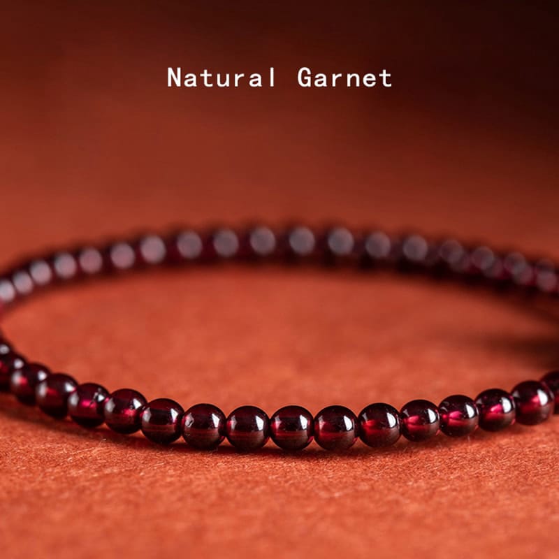The Garnet and Cinnabar Pixiu Bracelet on My Wrist