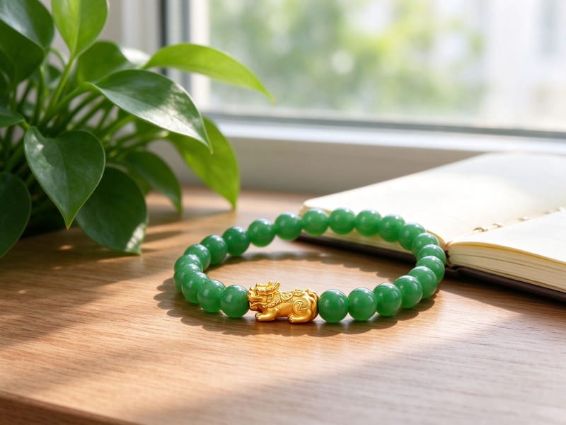 The Green Stone and Its Guardian