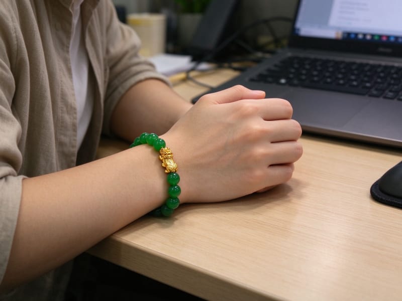 The Green Stone and Its Guardian