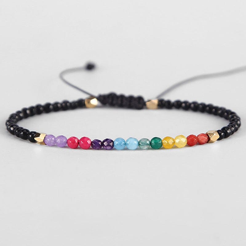 This Gemstone Chakra Bracelet Holds Two Cosmic Maps