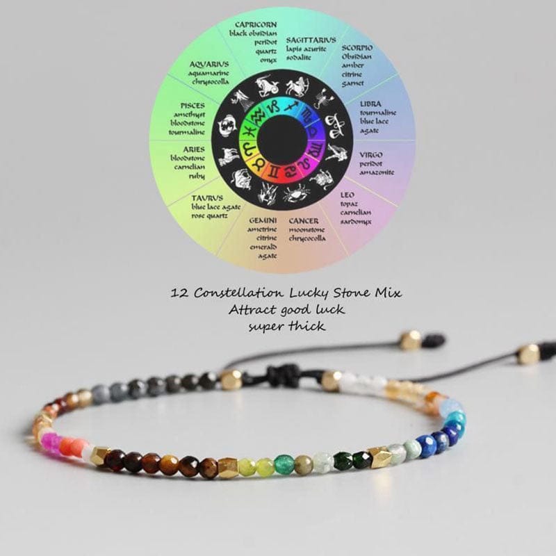 This Gemstone Chakra Bracelet Holds Two Cosmic Maps