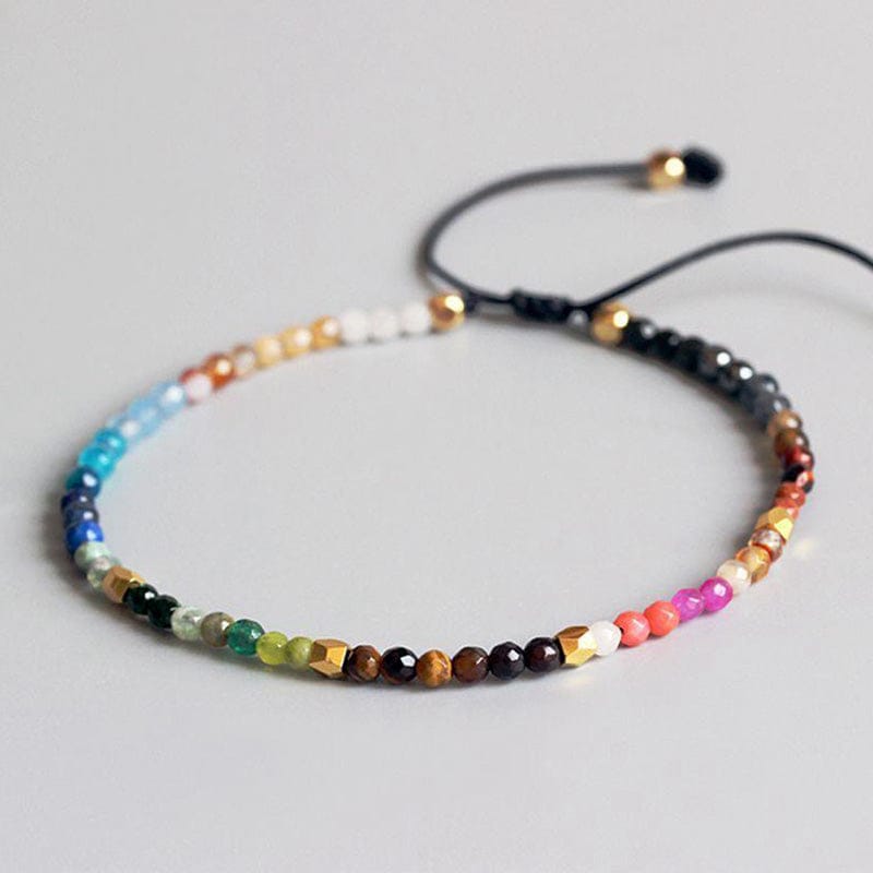 This Gemstone Chakra Bracelet Holds Two Cosmic Maps