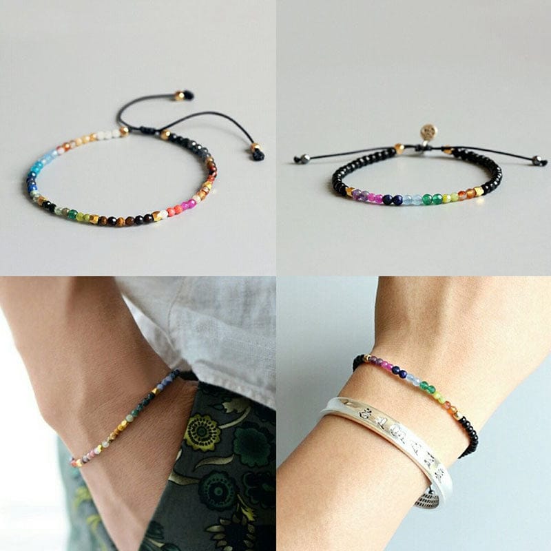 This Gemstone Chakra Bracelet Holds Two Cosmic Maps