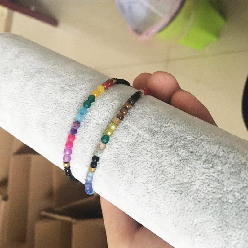 This Gemstone Chakra Bracelet Holds Two Cosmic Maps