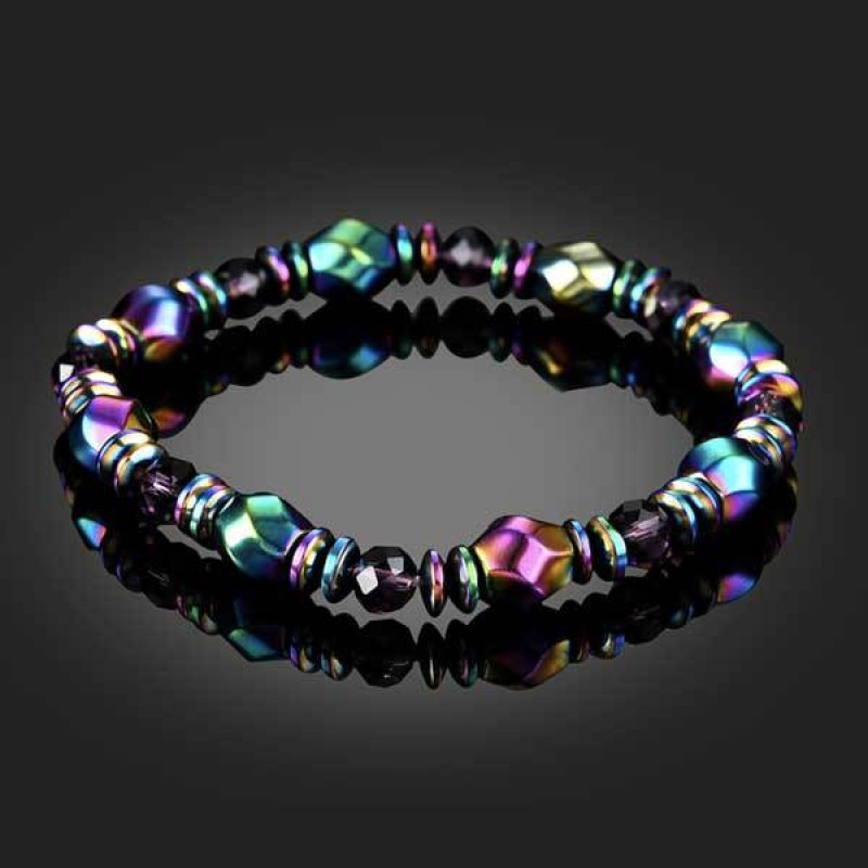 Why This Rainbow Magnetic Hematite Bracelet Stays on My Wrist Daily
