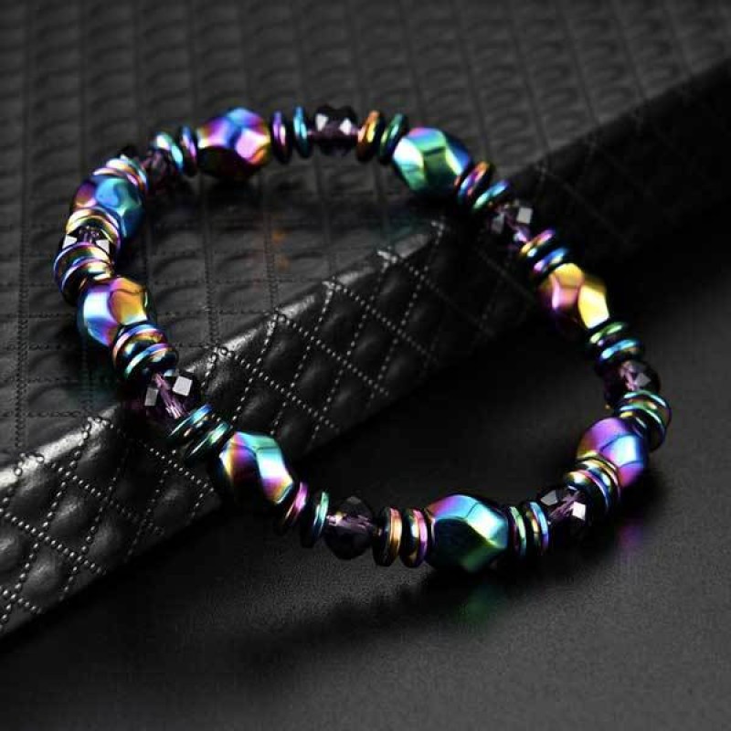 Why This Rainbow Magnetic Hematite Bracelet Stays on My Wrist Daily