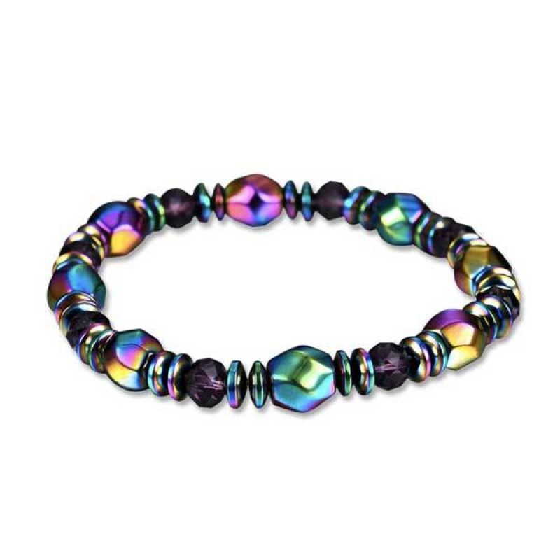 Why This Rainbow Magnetic Hematite Bracelet Stays on My Wrist Daily