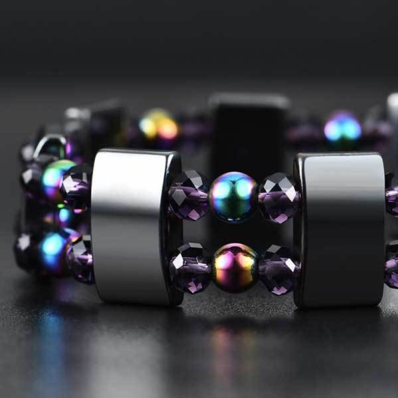 Why This Rainbow Magnetic Hematite Bracelet Stays on My Wrist Daily